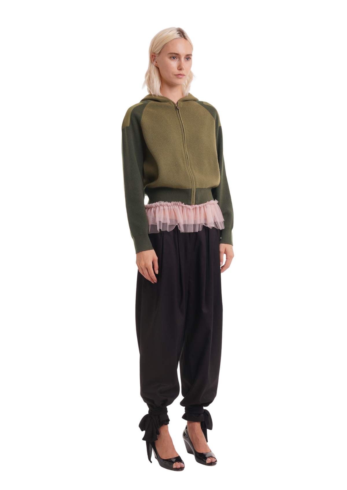 THE TRISTA BALLET TROUSERS IN BLACK
