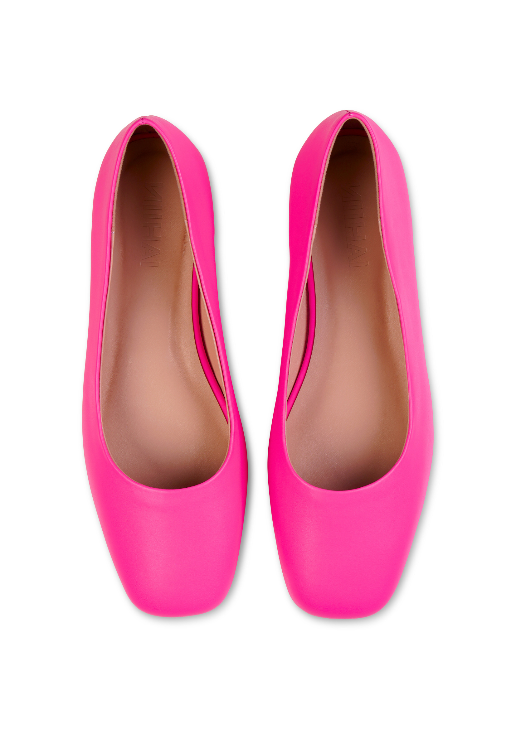 BALLET FLATS IN ROSIE PINK
