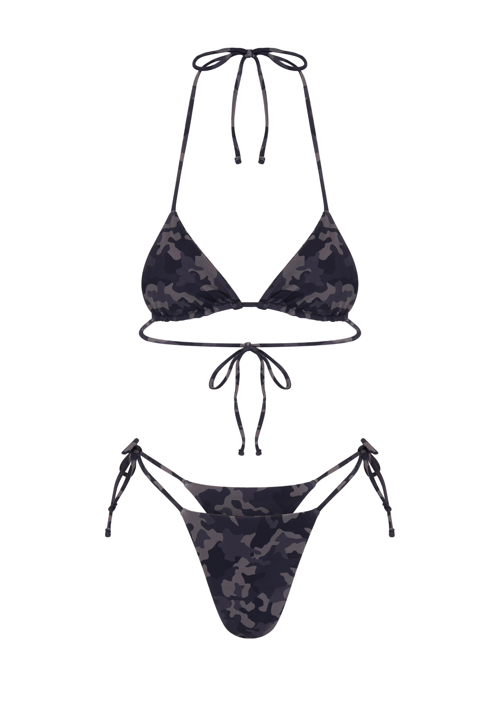 TRIANGLE BIKINI IN CAMO