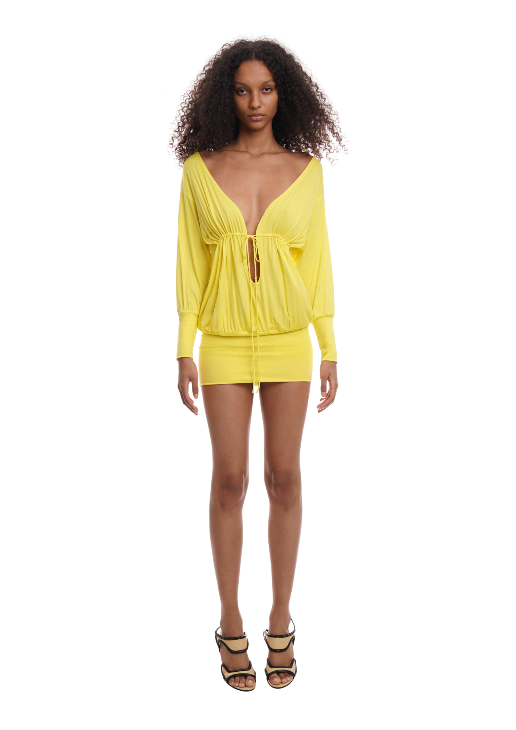 ELLE DRESS IN YELLOW