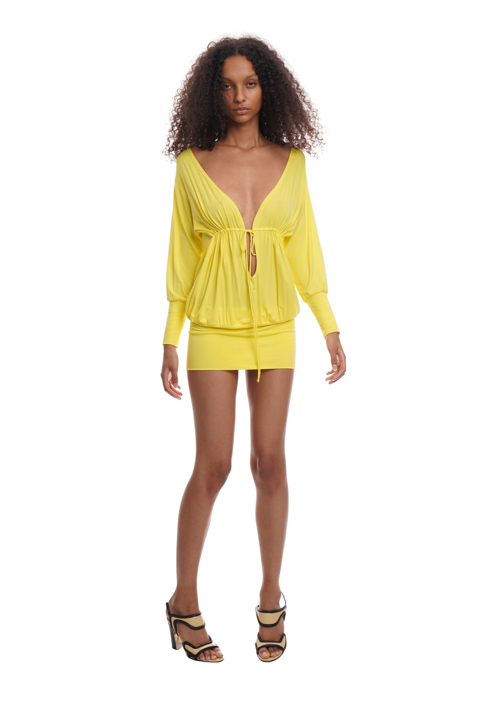 ELLE DRESS IN YELLOW