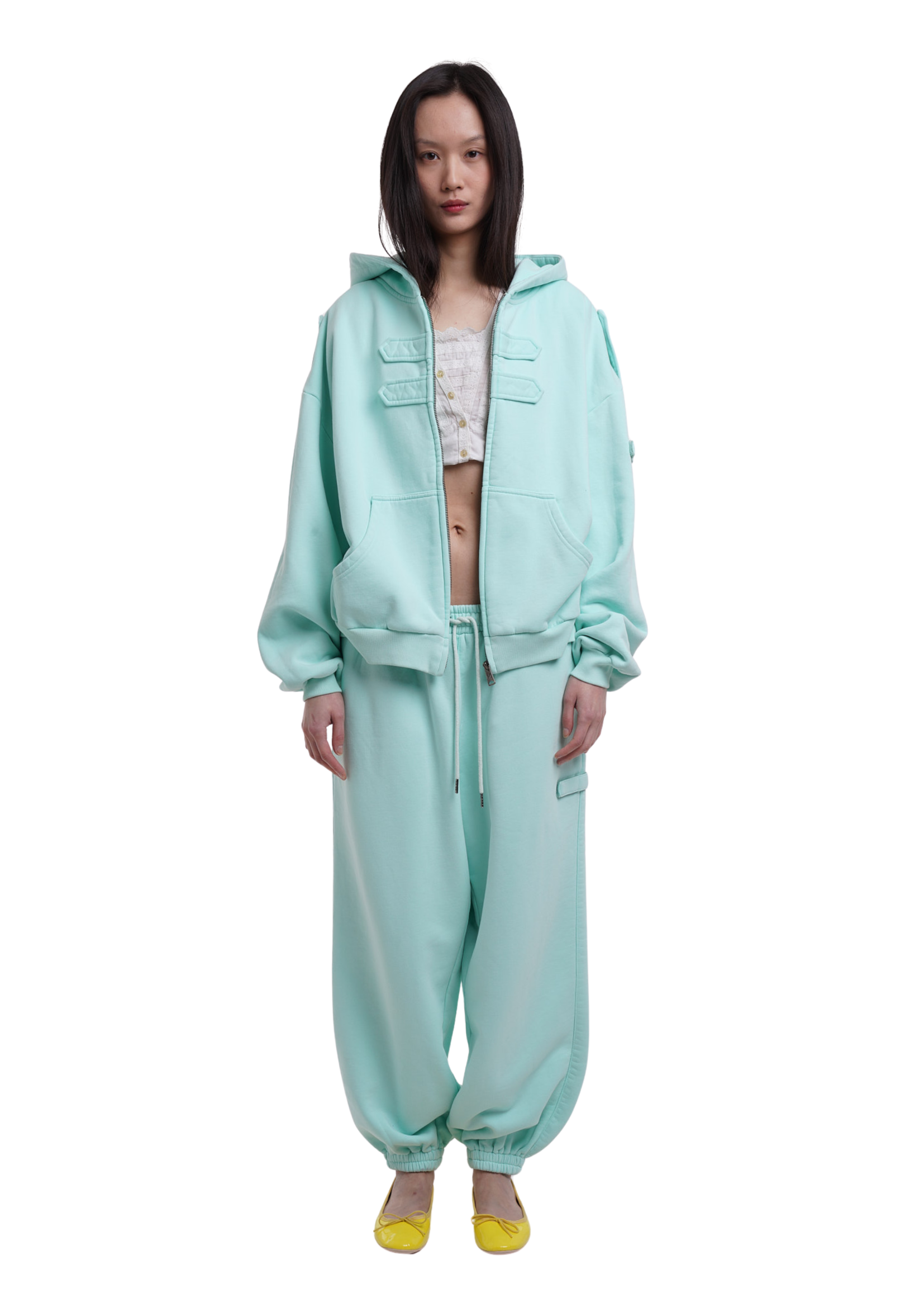 COVER TRACK PANTS IN ICE