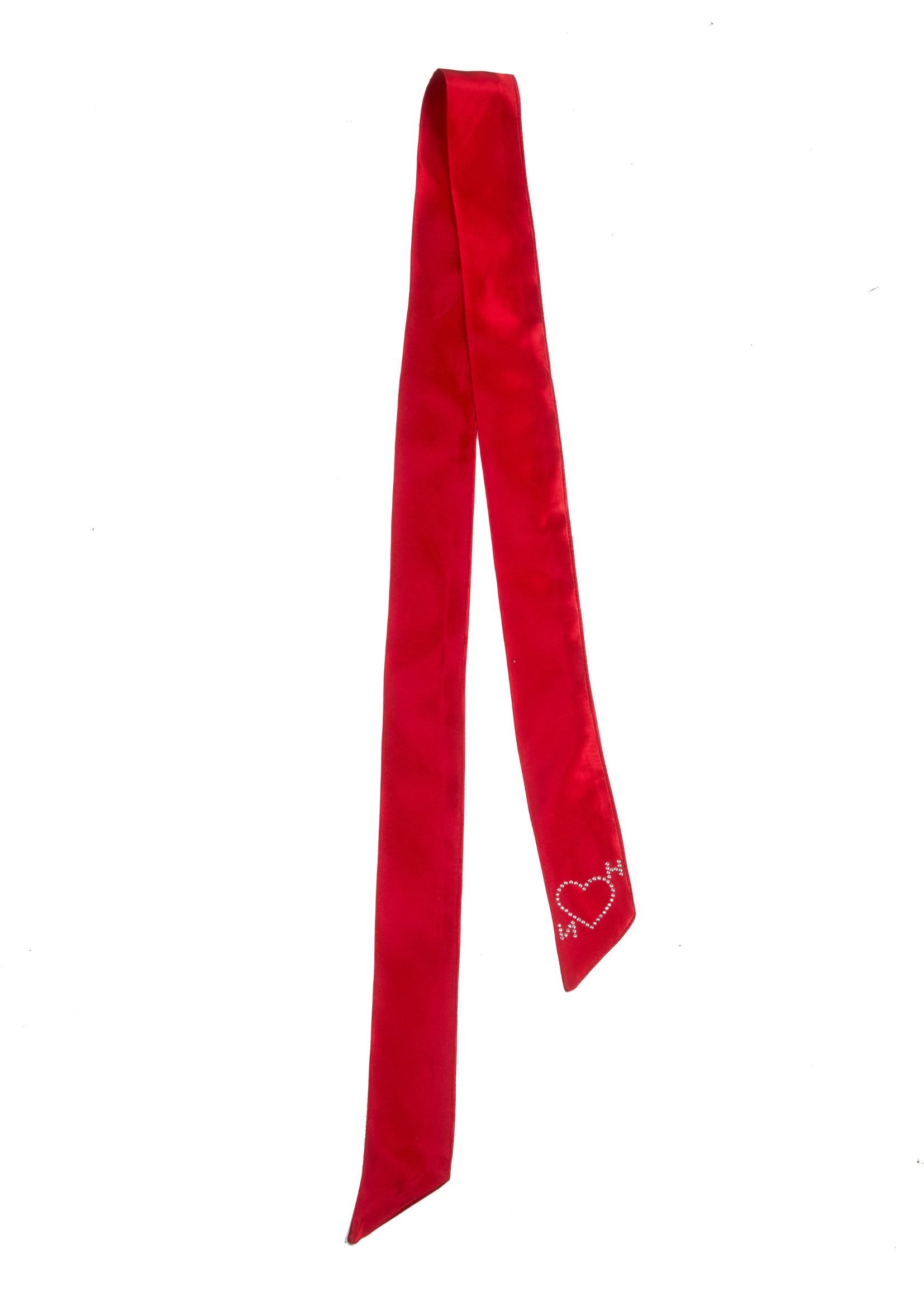HAIR BOW IN RED