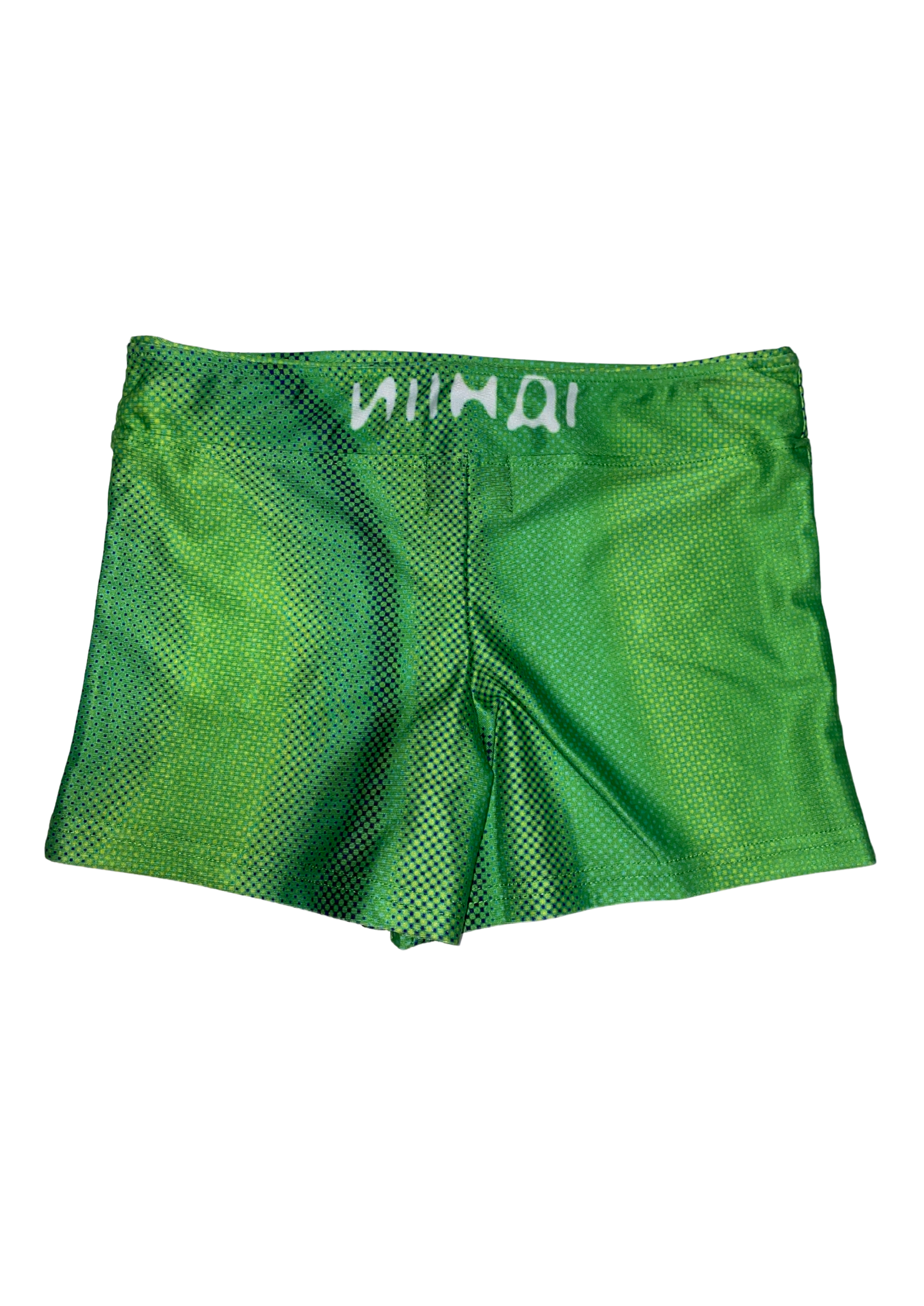 INFRA BOOTY SHORTS IN LIME