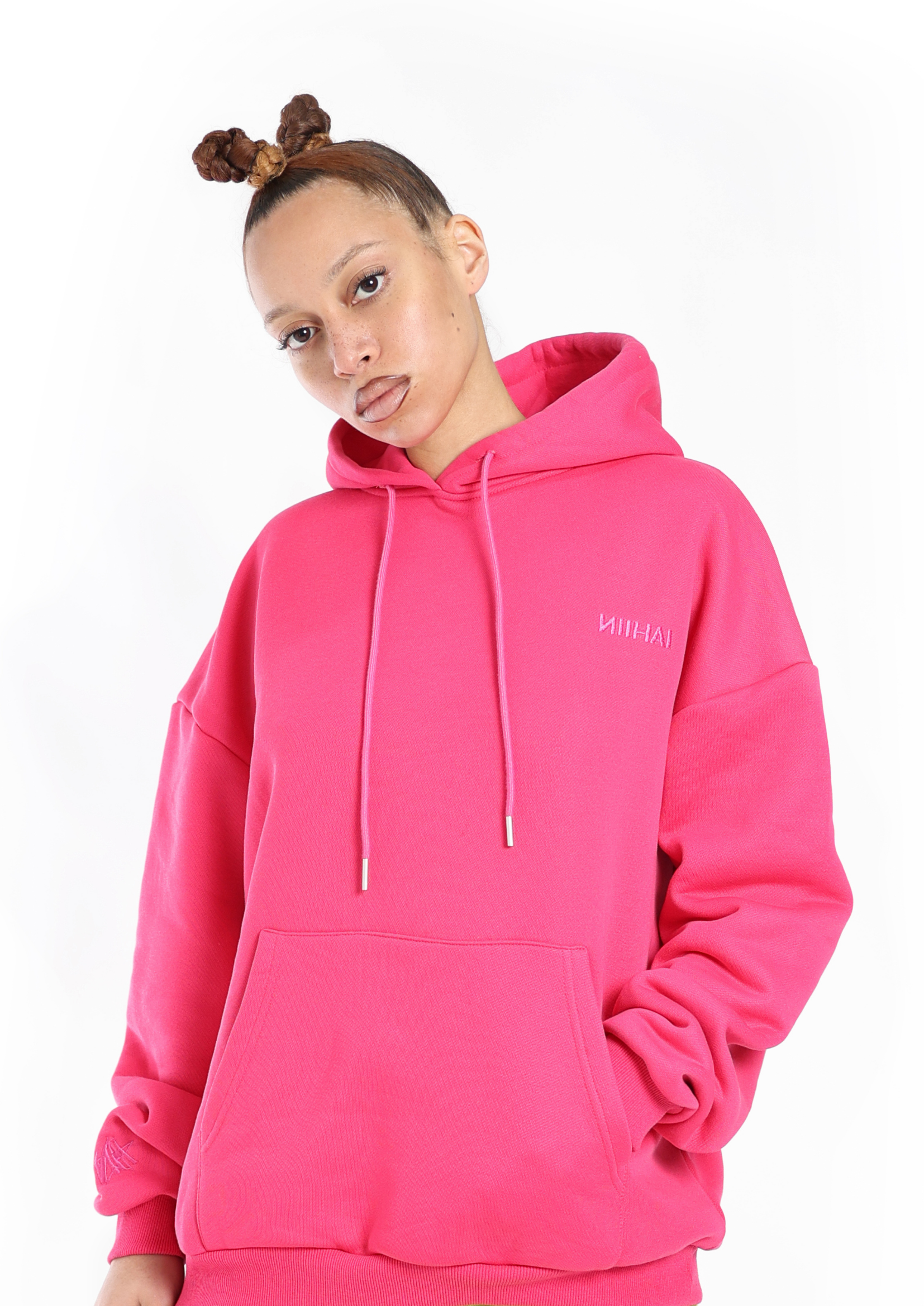 BASiCS HOODiE IN PINK