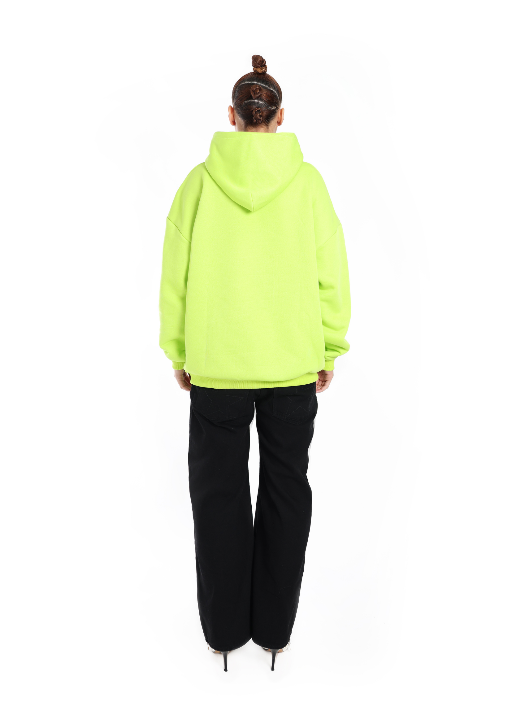 BASiCS HOODiE IN LIME
