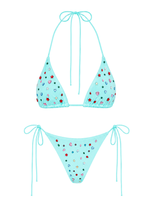 THE RALU BIKINI IN AQUA