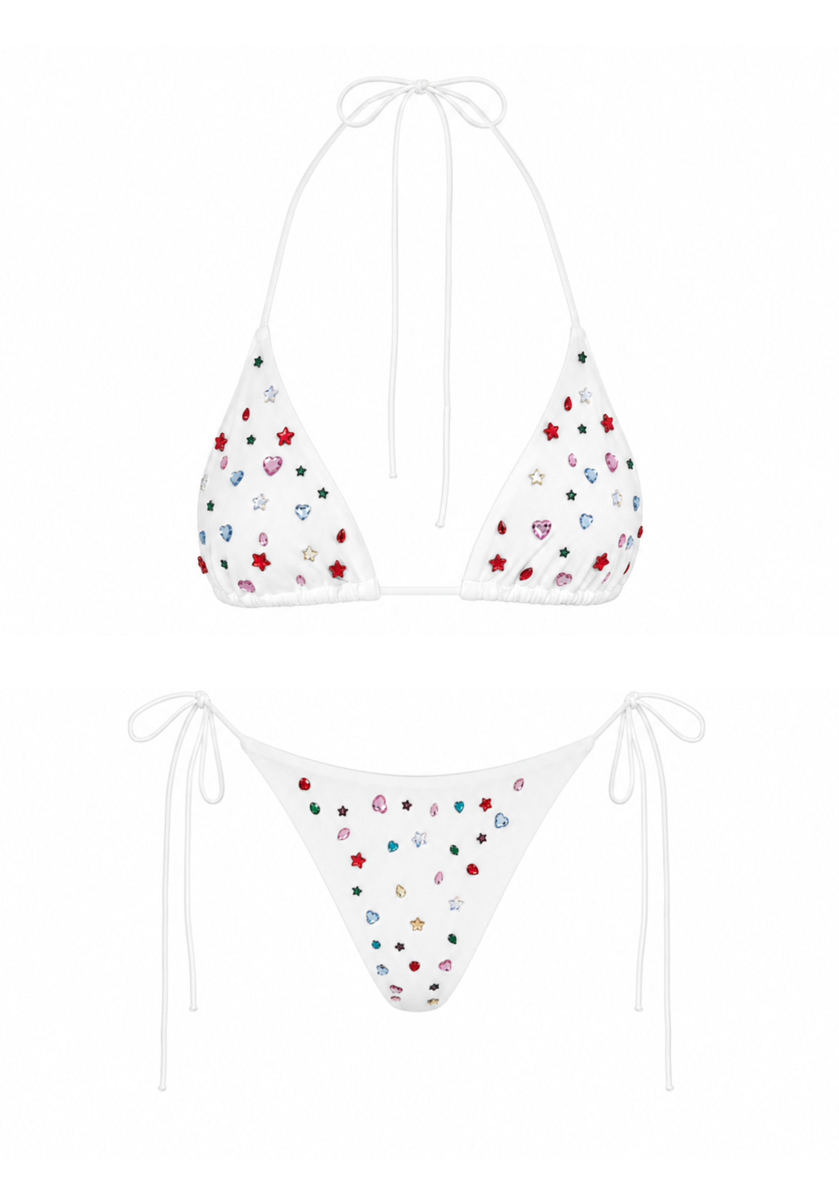 THE RALU BIKINI IN WHITE