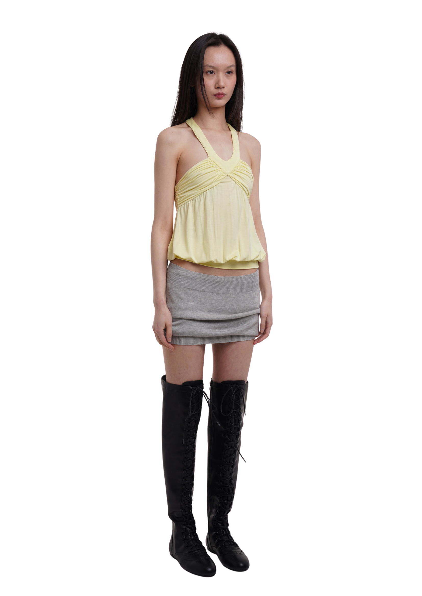 TESS TOP IN LEMON
