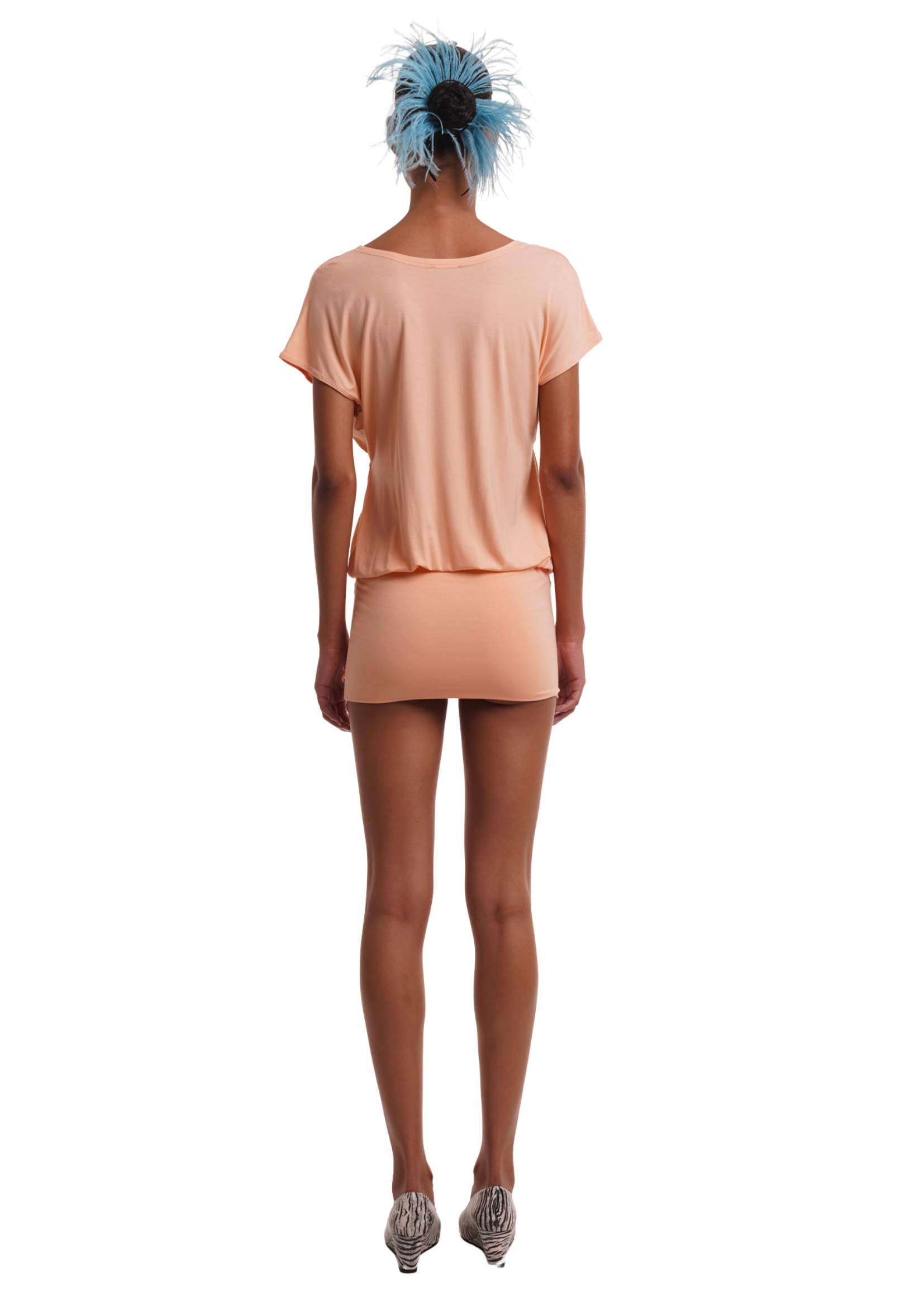 LILI DRESS IN APRICOT
