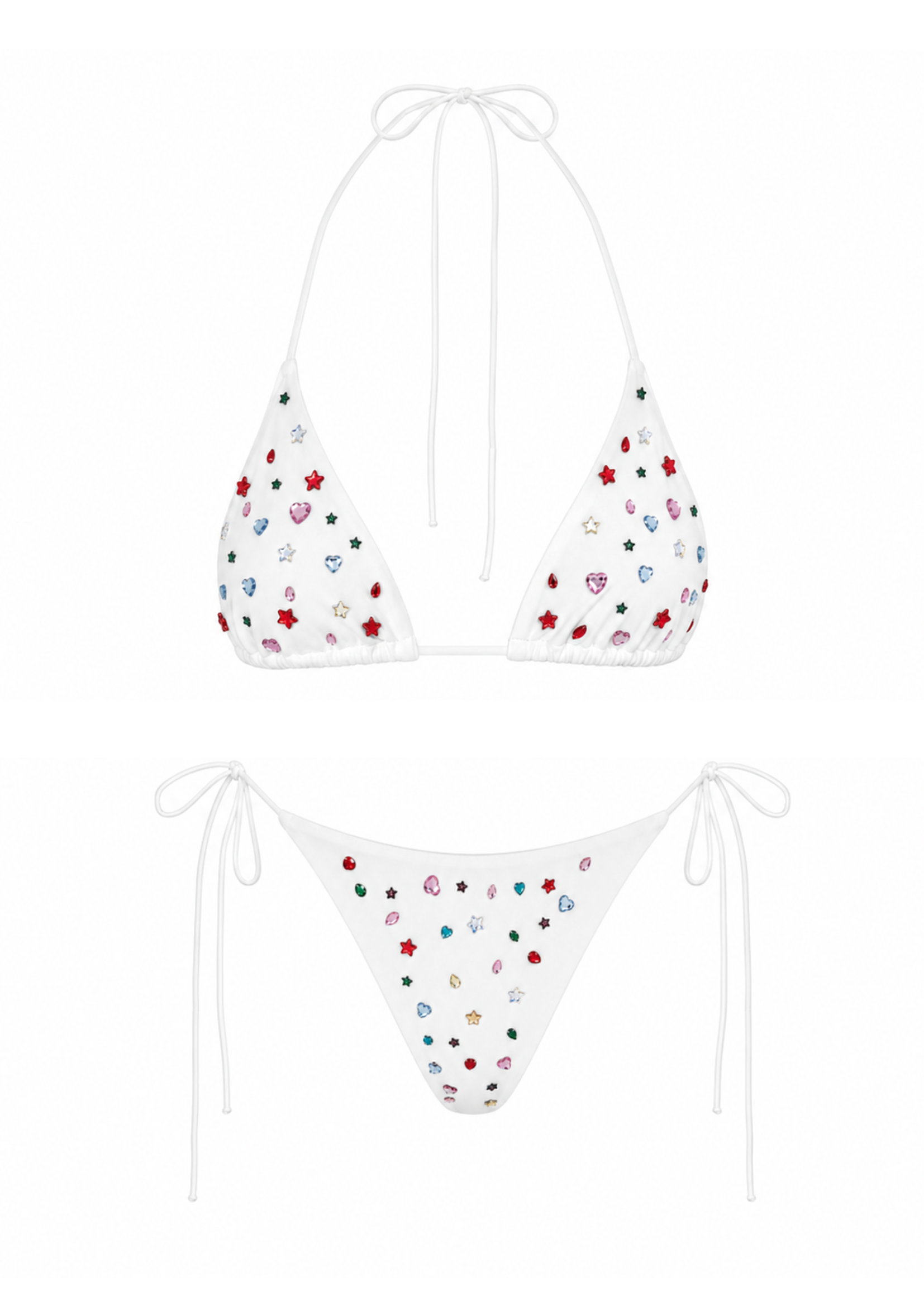 THE RALU BIKINI IN WHITE