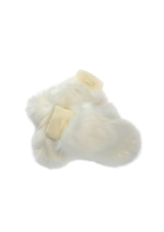 WHITE FLUFFY GLOVES
