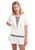 CAPTAIN DRESS IN WHITE