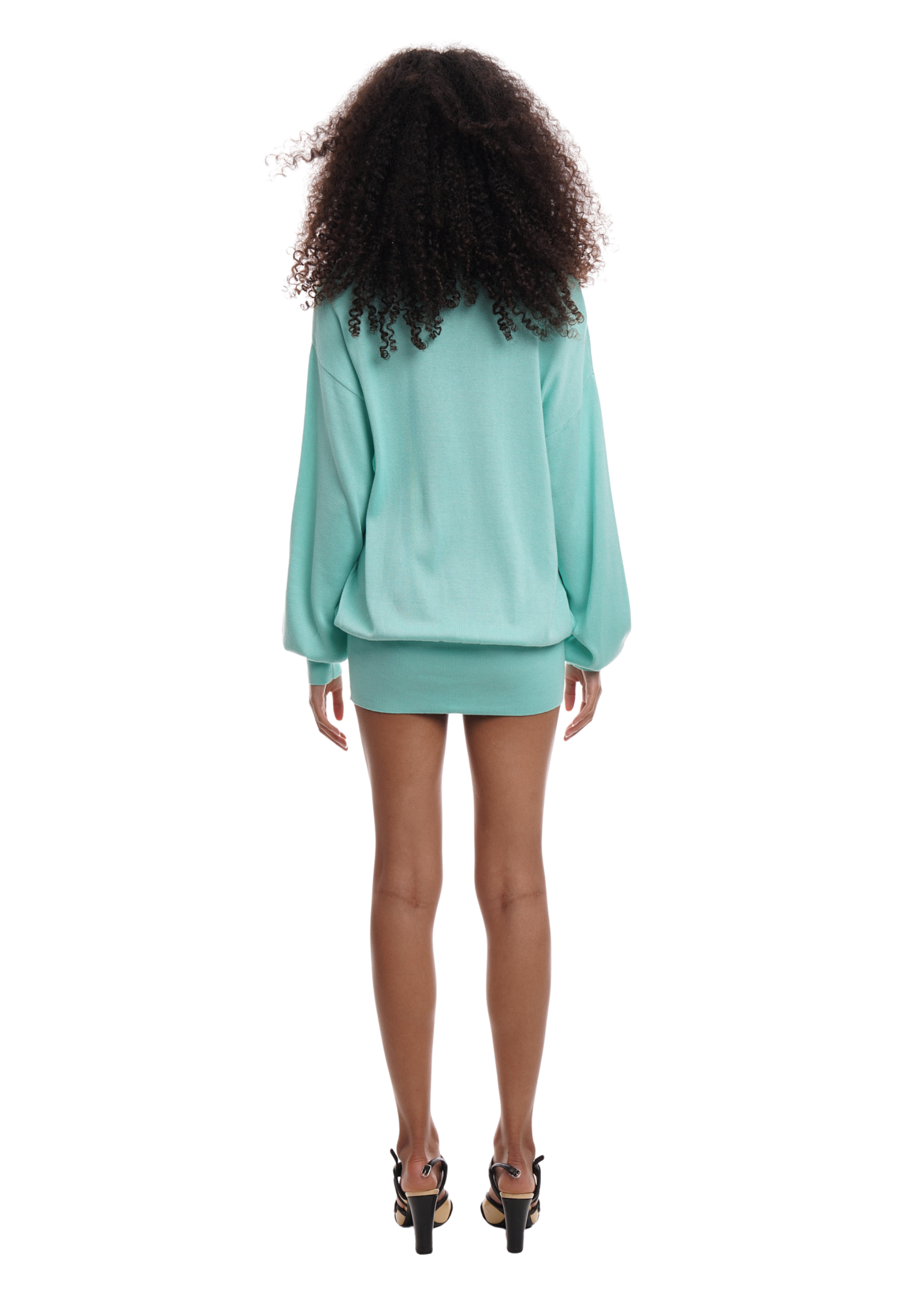 DEEP JUMPER IN AQUA MARINE