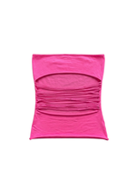 CUT BANDEAU IN NEON PINK
