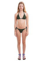 UNIFORM BIKINI IN KHAKI