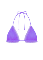 THE YAS TRIANGLE TOP IN PURPLE