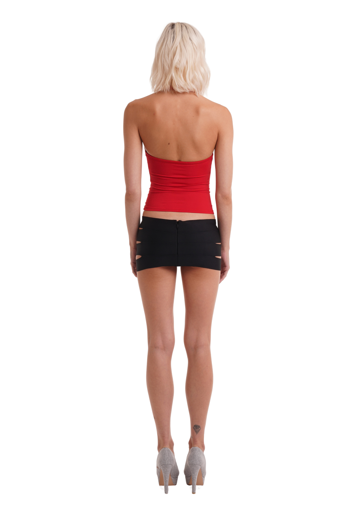 HALTER TANK IN RED