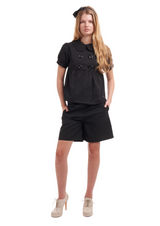 THE LONDON SUIT SHORTS IN BLACK