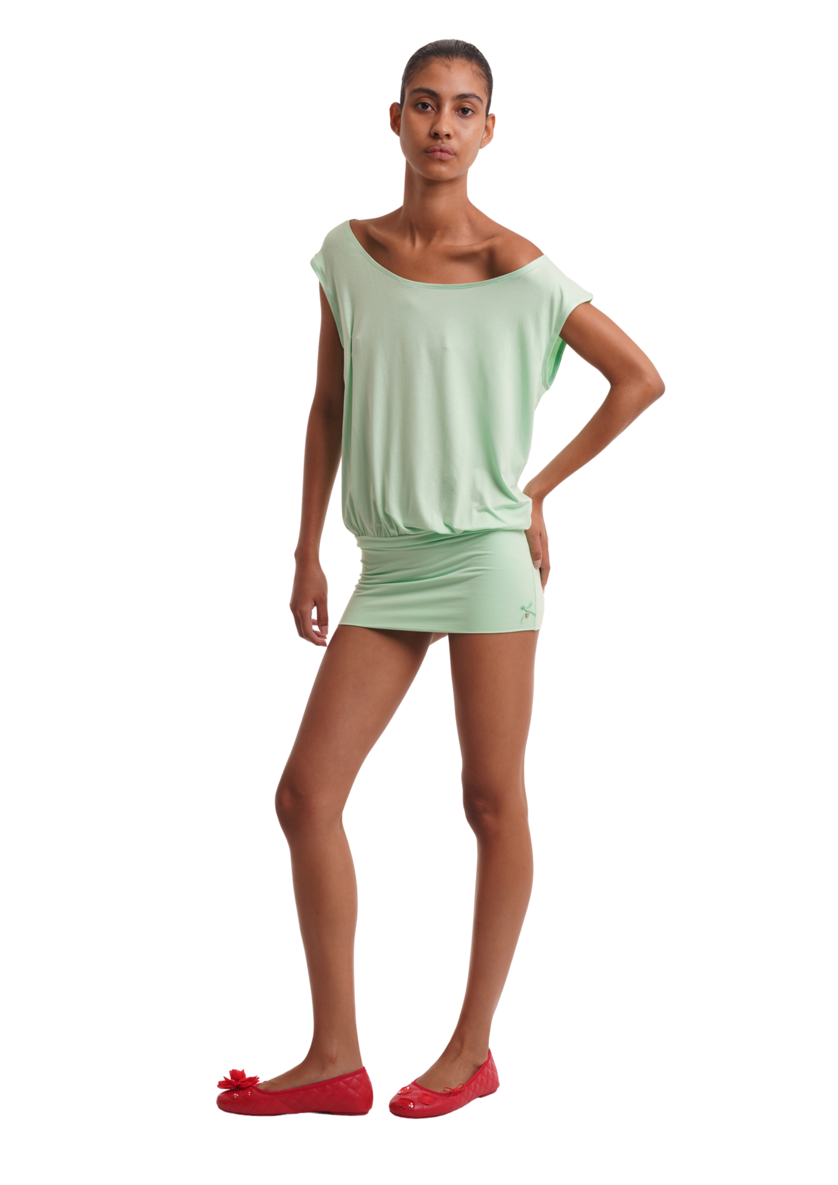 THE REL DRESS IN MINT