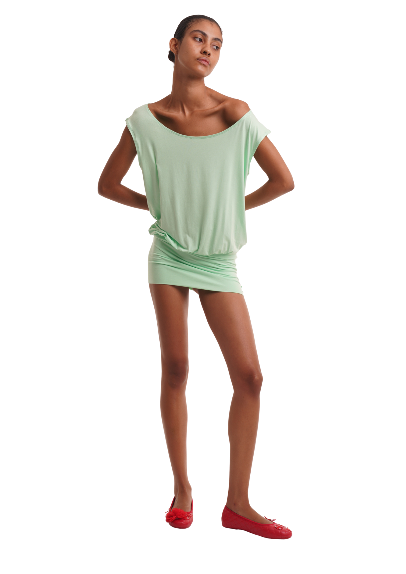 THE REL DRESS IN MINT