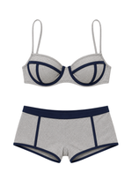 BOY BIKINI IN GREY MARL