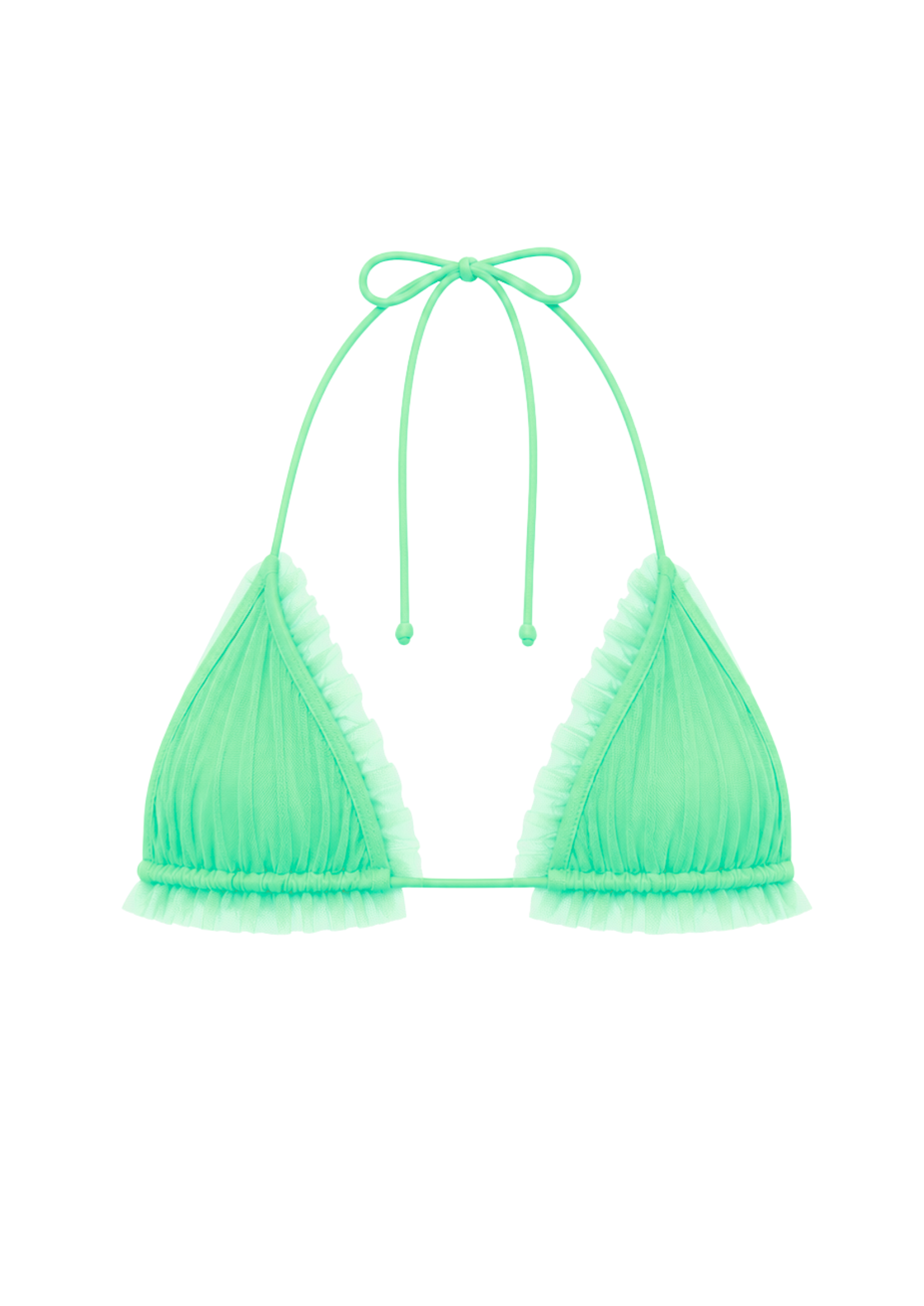 THE YAS TRIANGLE TOP IN APPLE