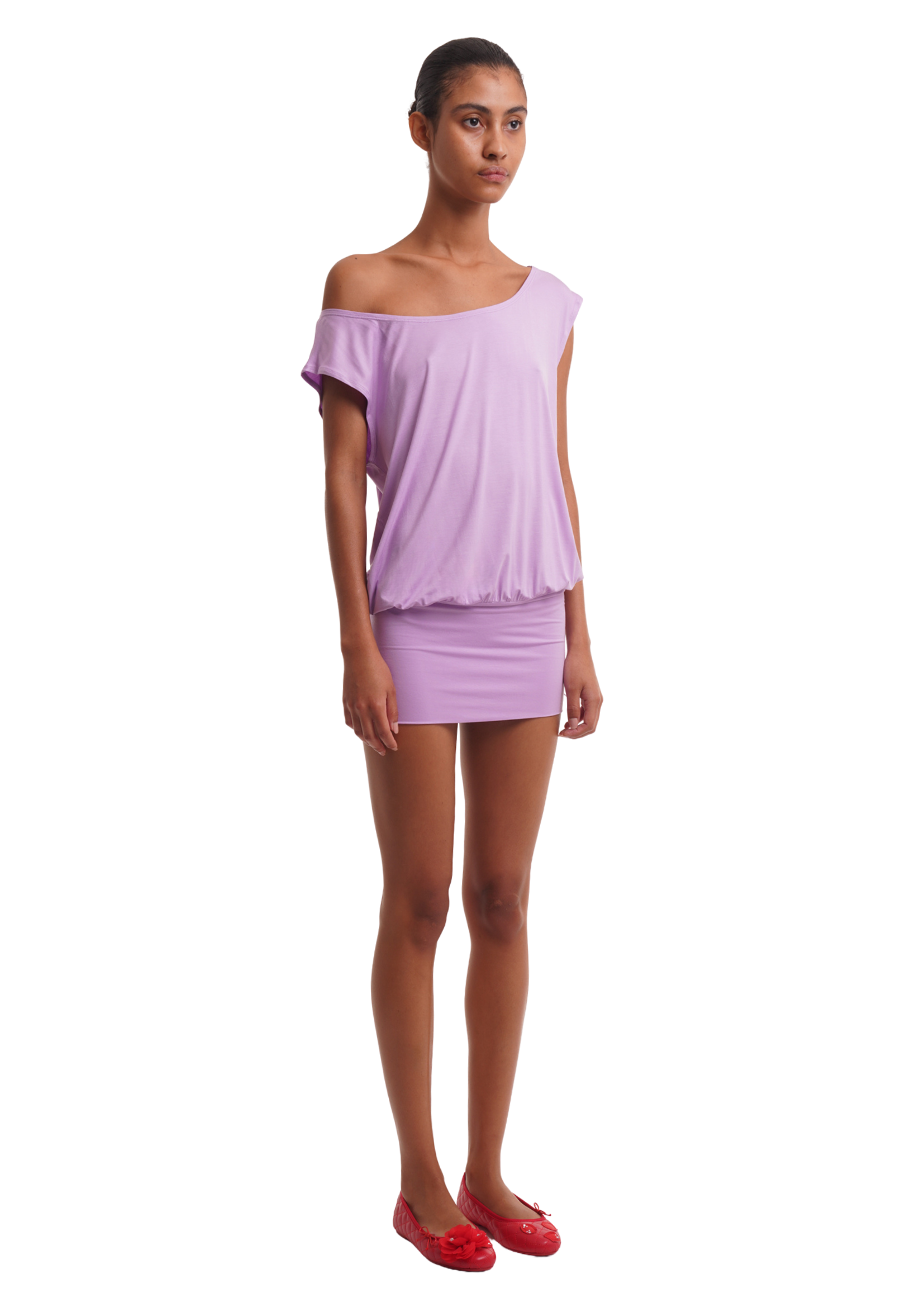 THE REL DRESS IN PURPLE
