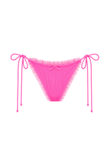 THE YAS THONG IN HOT PINK