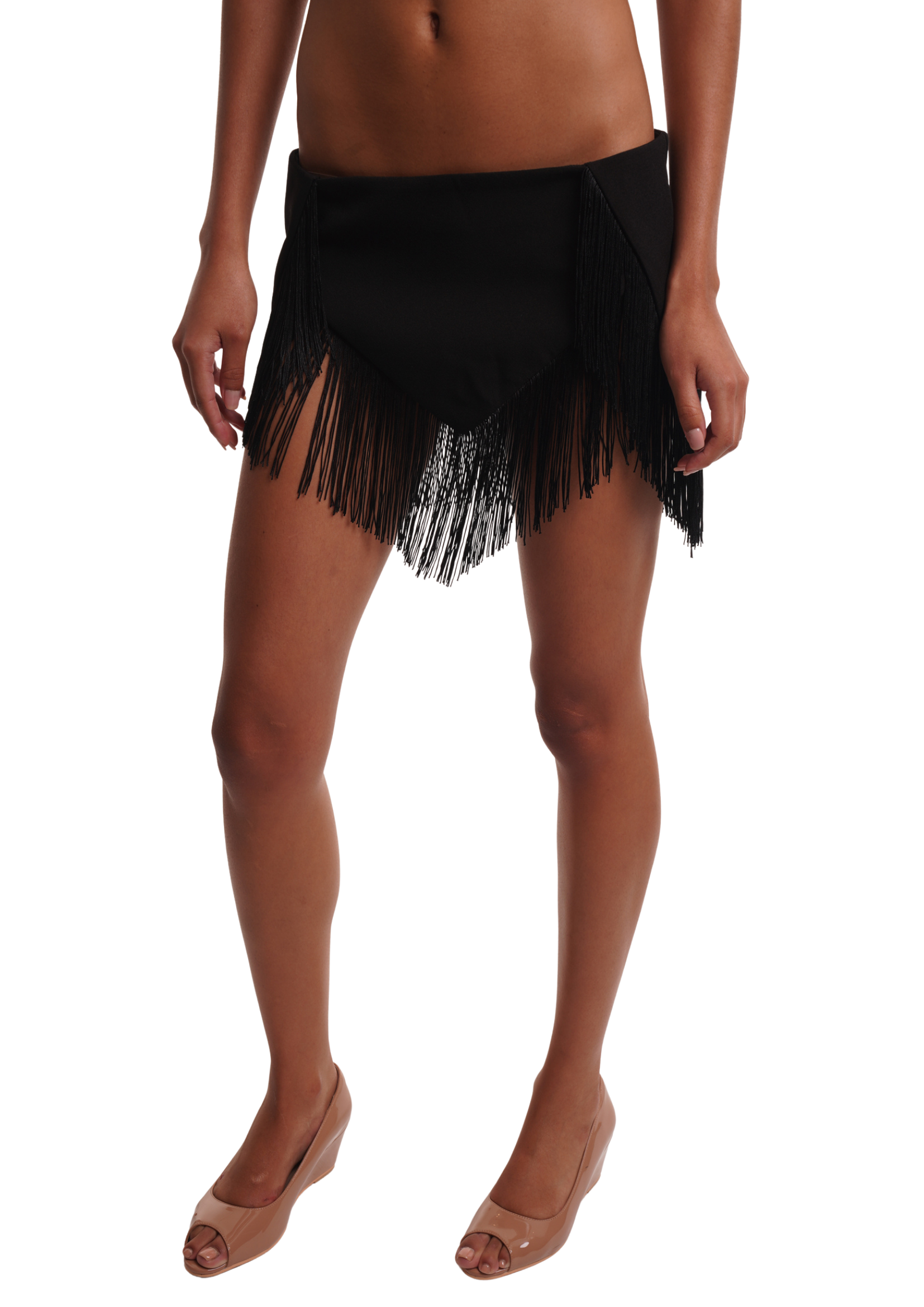 LARA MINI SKIRT IN BLACK OUT
