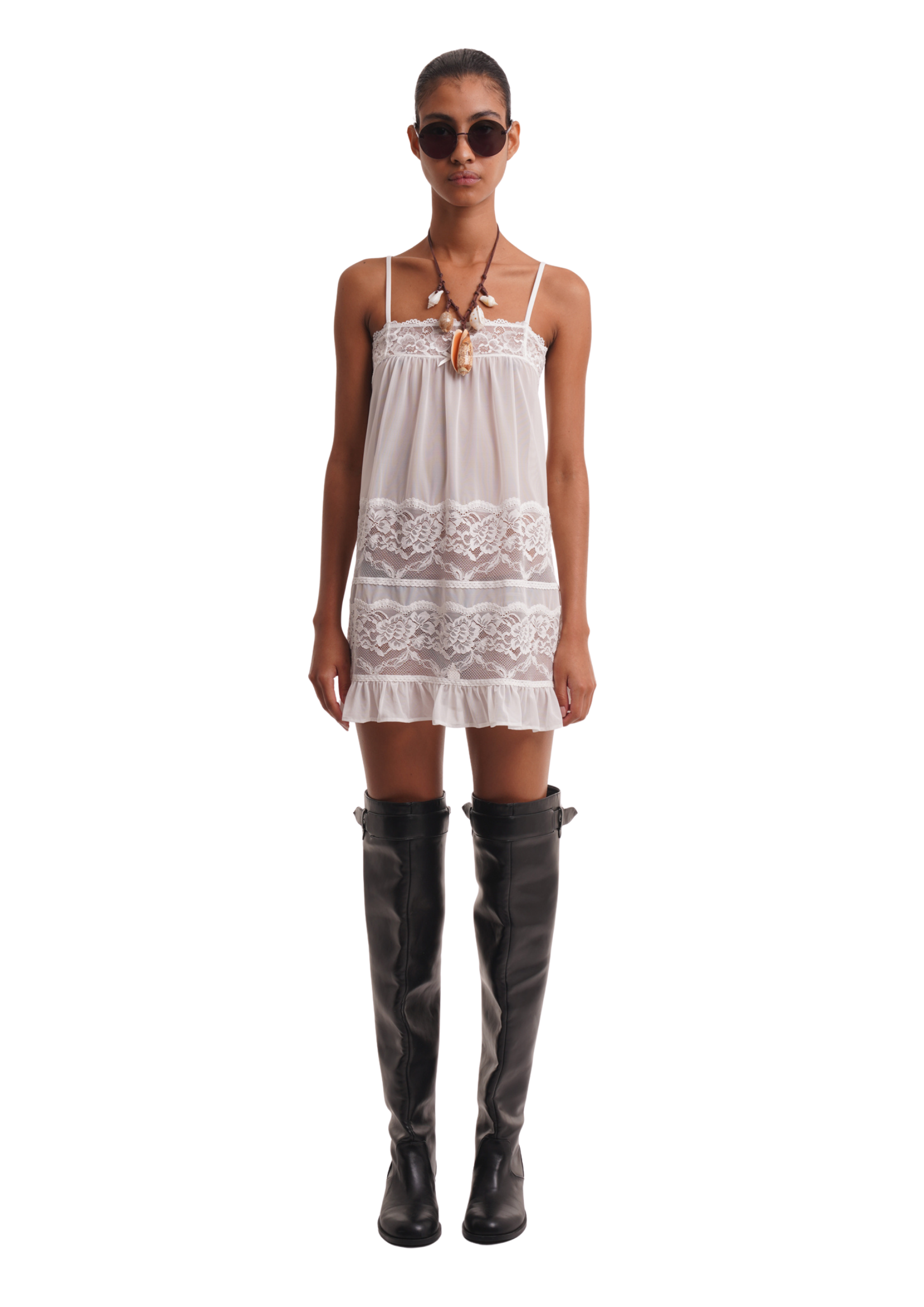 THE ADRI DRESS IN WHITE