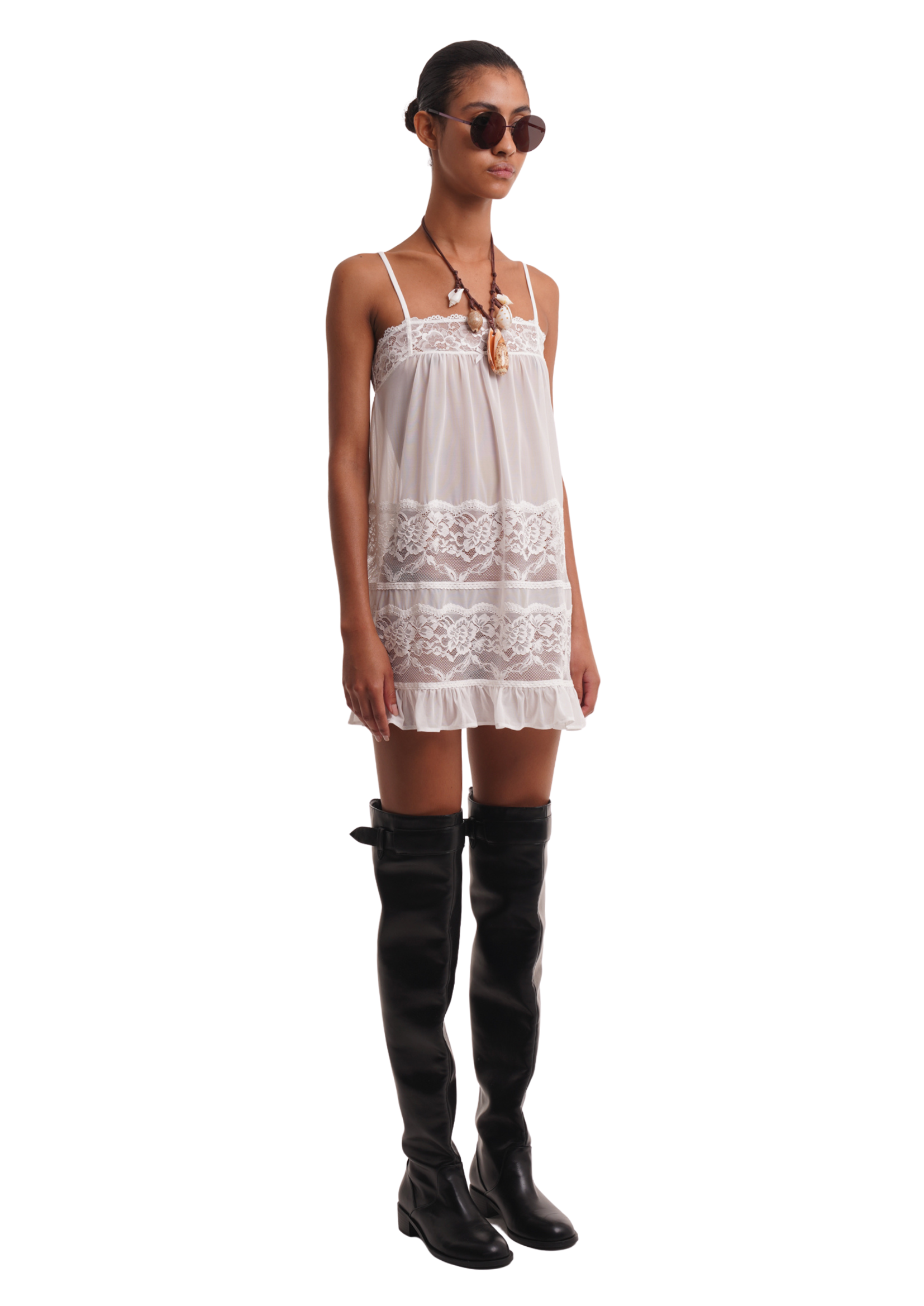 THE ADRI DRESS IN WHITE