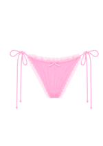 THE YAS THONG IN BABY PINK