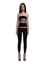 CUT BANDEAU IN BLACK