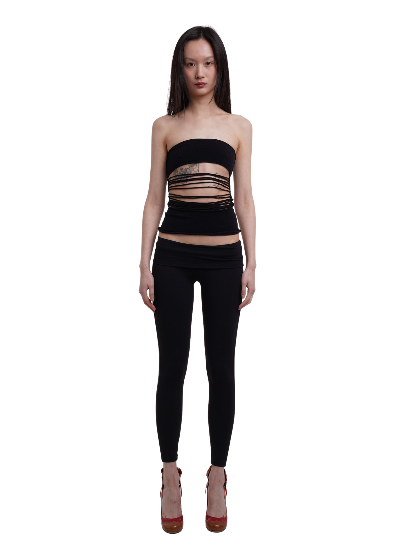 CUT BANDEAU IN BLACK