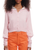 THE LONG BUBBLE CARDI IN BUBBLEGUM