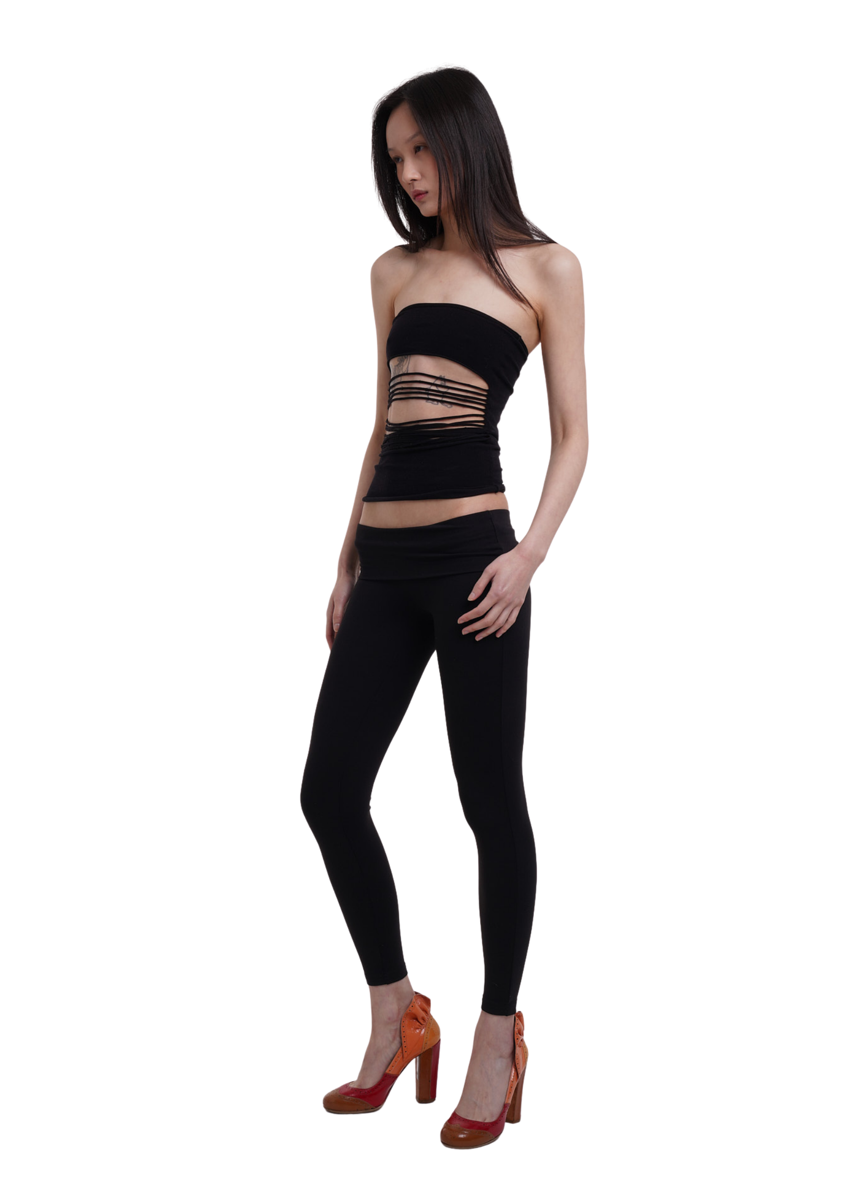 CUT BANDEAU IN BLACK