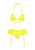 GARTER BIKINI IN NEON YELLOW