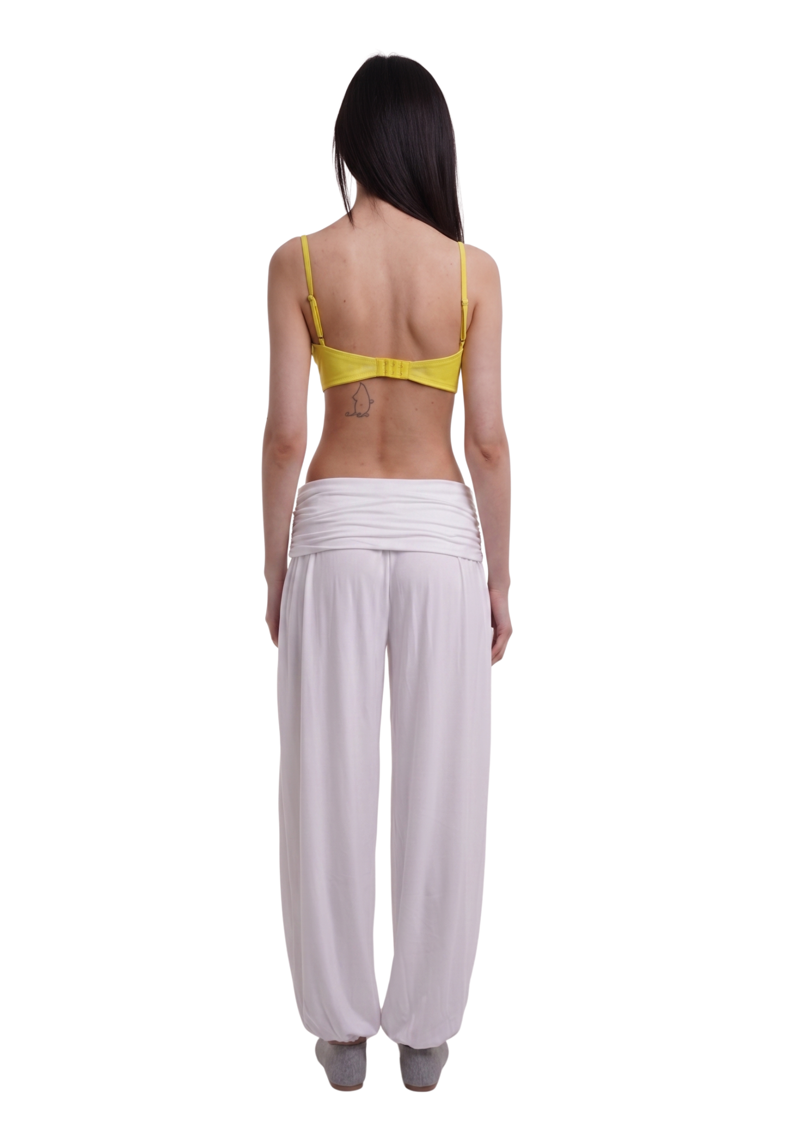 CHARLI LONG TROUSERS IN WHITE