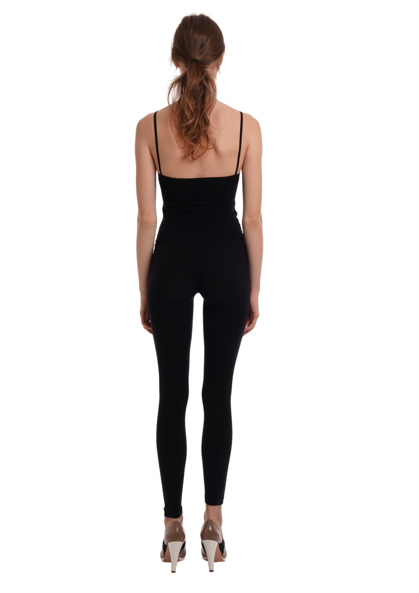 CUT JUMPSUIT IN BLACK