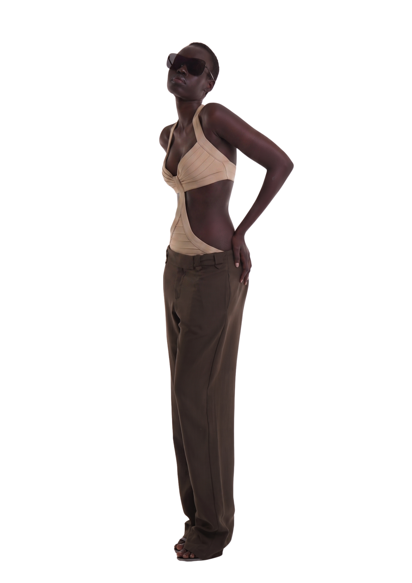 BOUND SWIMSUIT IN SAND