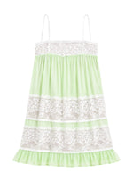 THE ADRI DRESS IN POWDER LIME