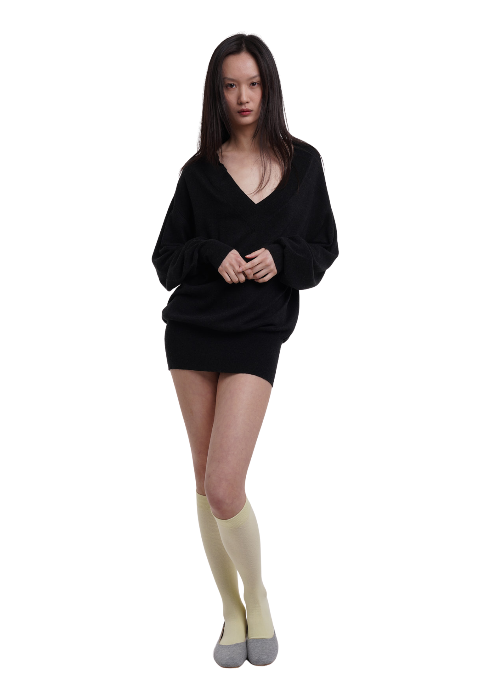 DEEP JUMPER IN BLACK