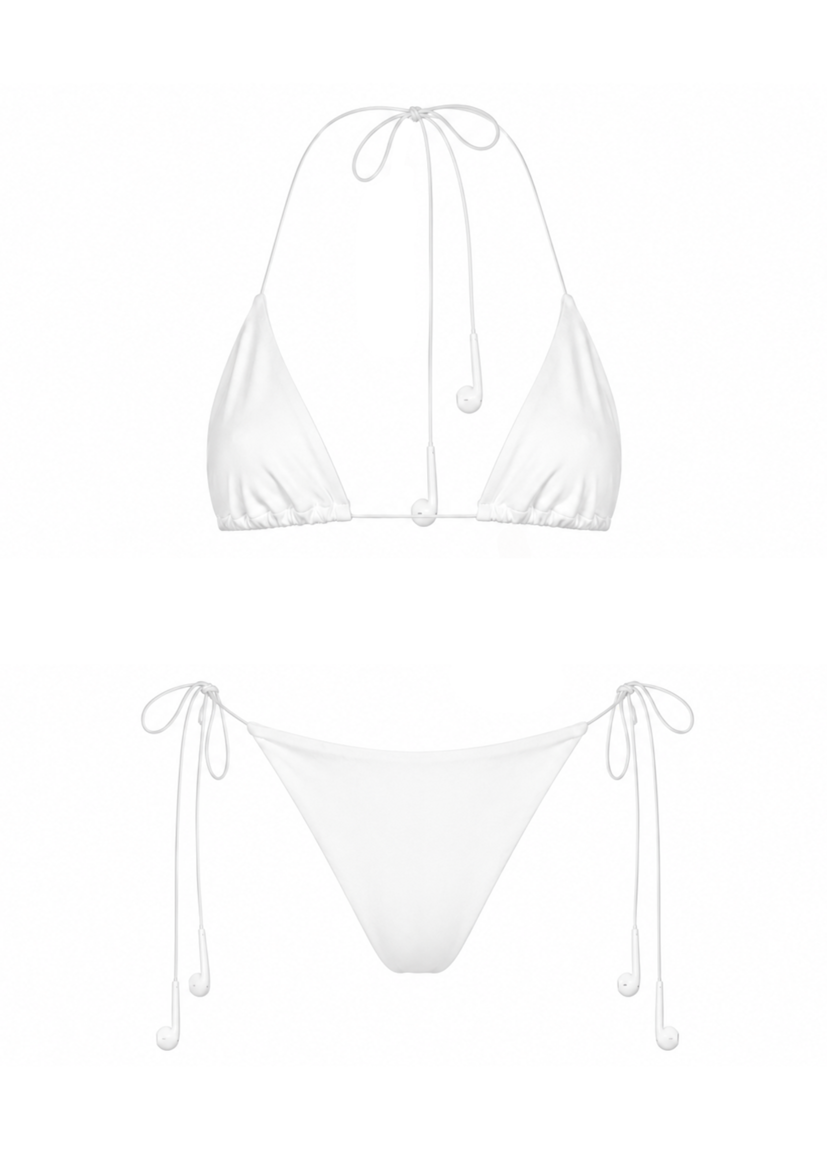 AUX BIKINI IN WHITE