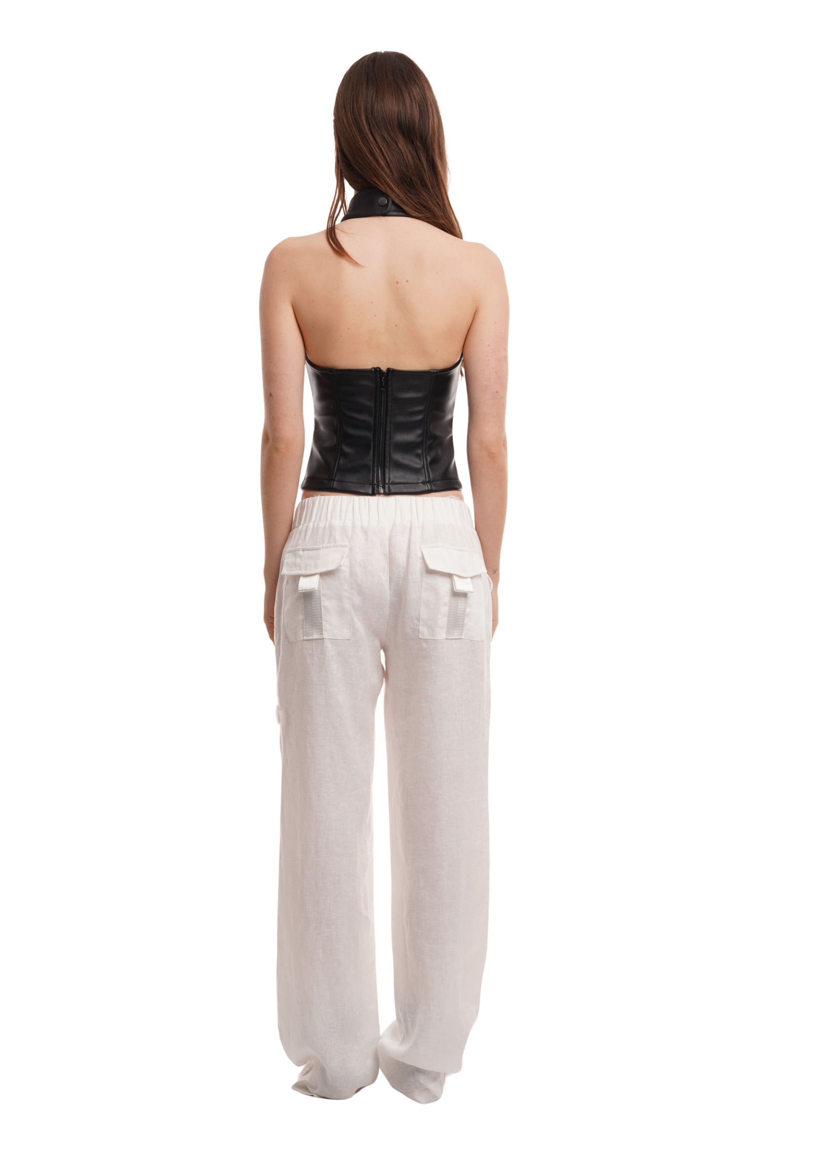 THE MILA TOP IN BLACK