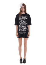 MAYFAIR OVERSIZED T-SHIRT IN BLACK