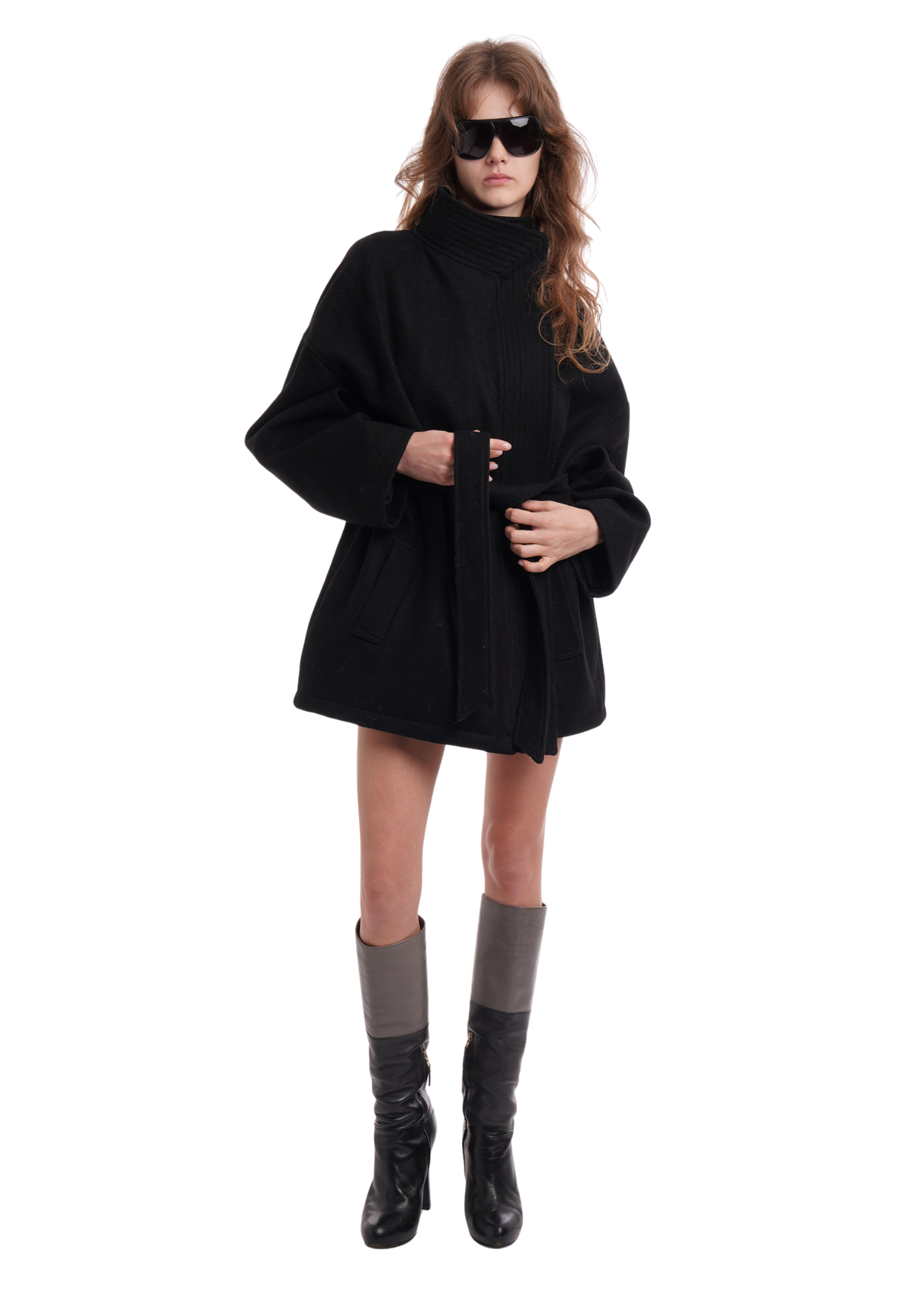 ROSIE COAT IN BLACK