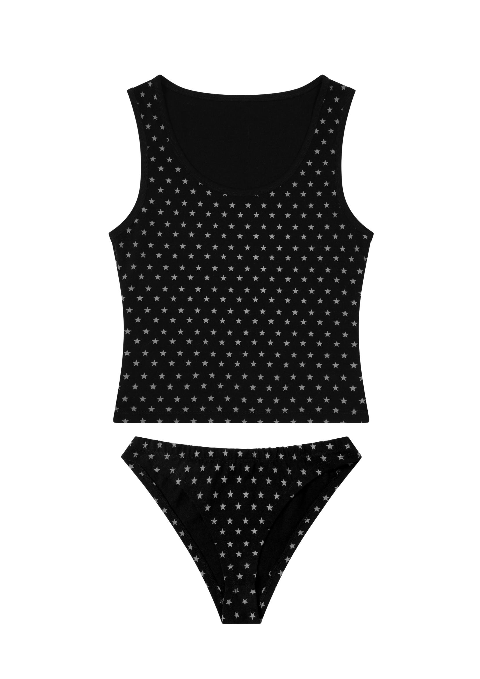 STARY VEST & UNDERWEAR SET IN DARK
