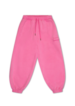COVER TRACK PANTS IN WORN ROSIE PINK