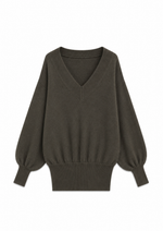 DEEP JUMPER IN KHAKI GREEN